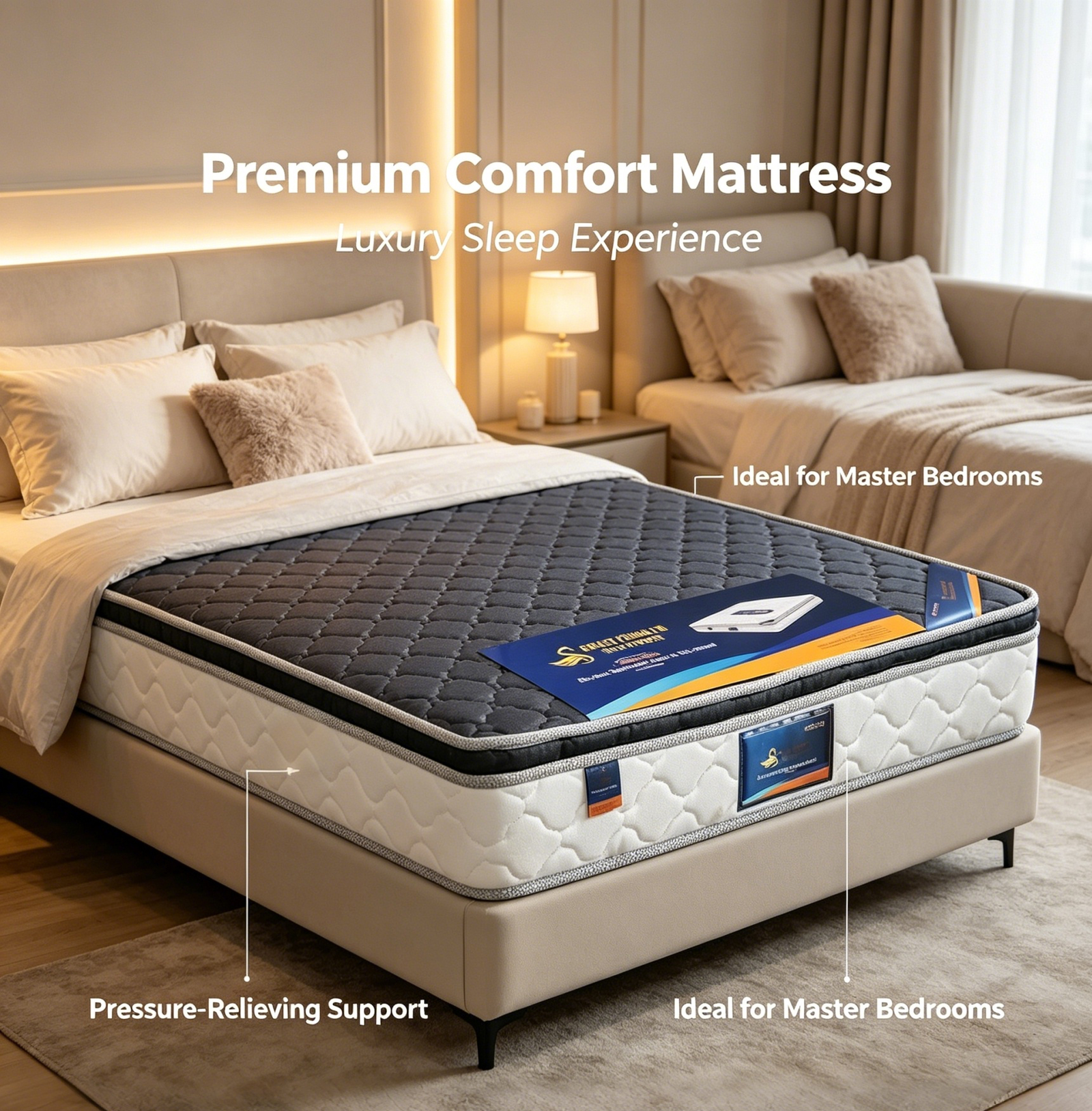 Bonnel Spring Mattress 8(INCH) | COMFOAM UGANDA Ecommerce